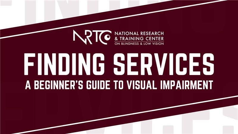 Finding Services: A Beginner's Guide to Visual Impairment is for those adjusting to #VisionLoss, supporting a loved one, or navigating work with #VisualImpairment. Learn about essential resources to live independently, stay employed, or regain a job. i.mtr.cool/rgpvjavnxa