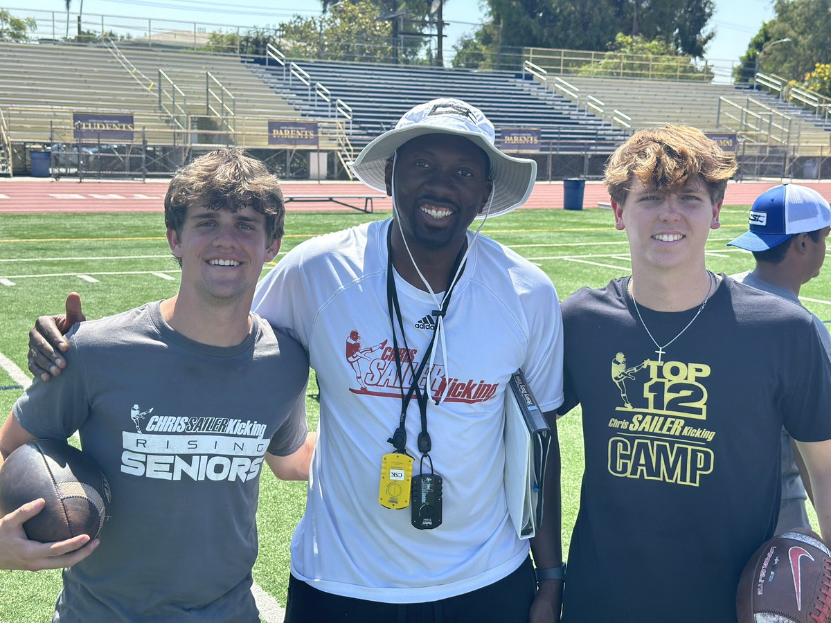 TheNoahMcGough's tweet photo. After 2 full days of competing with top  #RisingSeniors from across the country, I was blessed to make the final group of great kickers where I advanced to the final two consistently hitting back to 58yds. Thank you @Chris_Sailer for a great camp and opportunity to compete with so many talented kickers. Ready for #Top12 
#NextKick
@NoahPiper25 @Robert_meyer9 Dylan Freebury @Chris_Sailer @obi1_39 @coachBrian_Egan @MorganLineberry @FentressKicking @Coach_Deak @CoachScottBoone @obi1_39 @_ColeMurphy_ @DeclanMullins25 @sandrogarrett @lennoxmpunter @tylerhkicks @whicker_riley