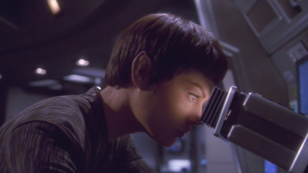 fmcutler's tweet photo. Jumpsuits ahoy!🙋🏻‍��️

A pretty good ENT episode. 

Season 2, Episode 9
First aired: November 20, 2002
Written by: Chris Black
Directed by: Patrick Norris
Date: August 14, 2152

#AllStarTrek #ENT #Singularity https://t.co/06i6EaSyIf