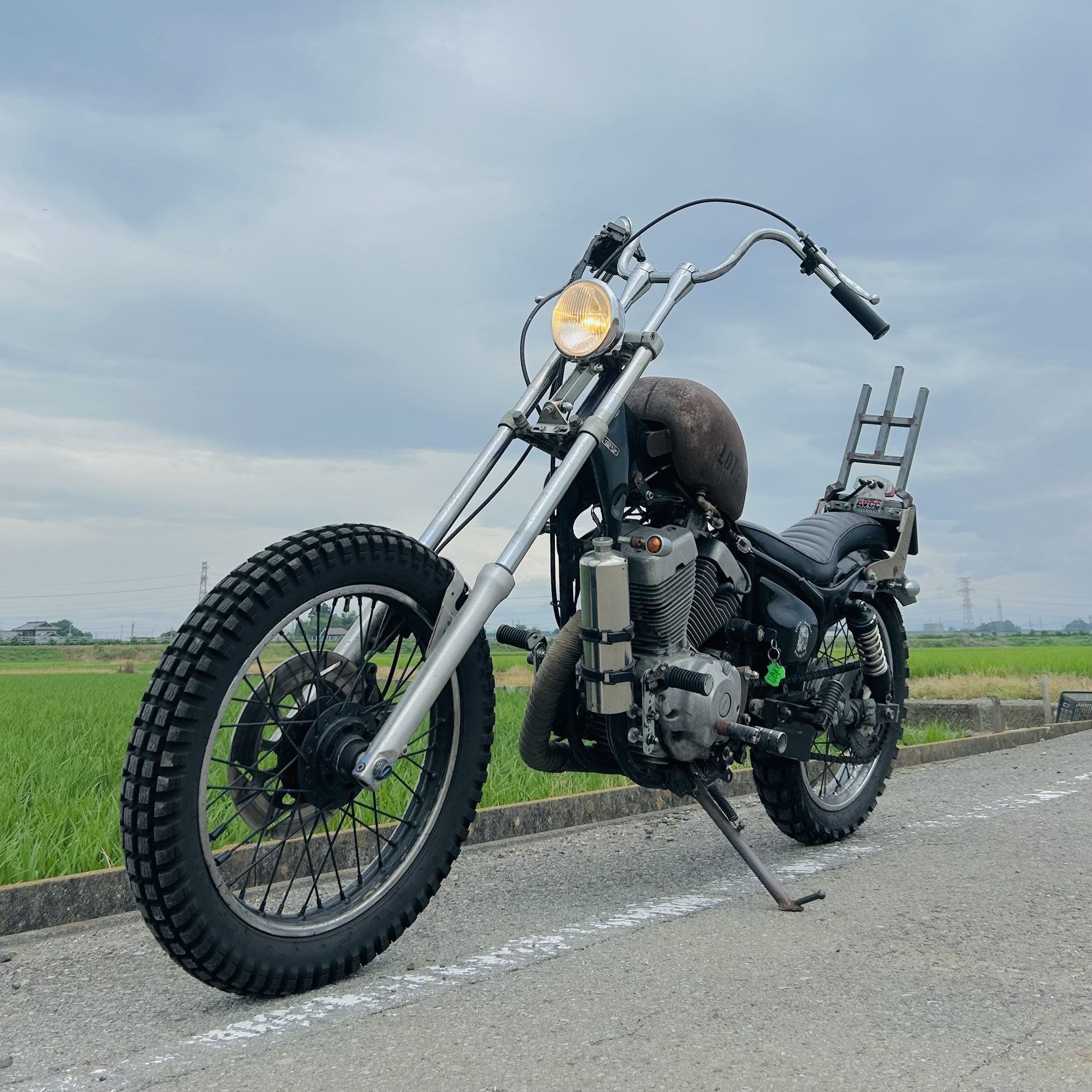 ビラーゴ250 xv250 チョッパー B級チョッパー