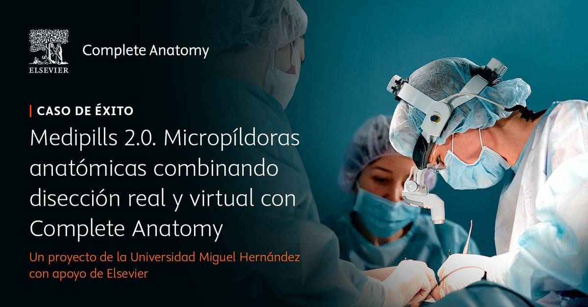 🤓#Medipills MICROPÍLDORAS ANATÓMICAS PARA EL APRENDIZAJE COLABORATIVO

DESCUBRE ➕ bit.ly/medipills-anat…

#ElsevierDocencia #aprendizaje #EducaciónMédica 

Un proyecto de <a href="/UniversidadMH/">UMH</a> <a href="/RectorUMH/">RectorUMH</a>
<a href="/FacMedicinaUMH/">FacultadMedicinaUMH</a> <a href="/MedicinaUmh/">Departamento Medicina Clínica UMH</a> <a href="/dmedicina_umh/">Delegación de Medicina</a>