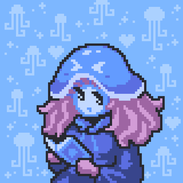 She's reading about jellyfish! 🪼