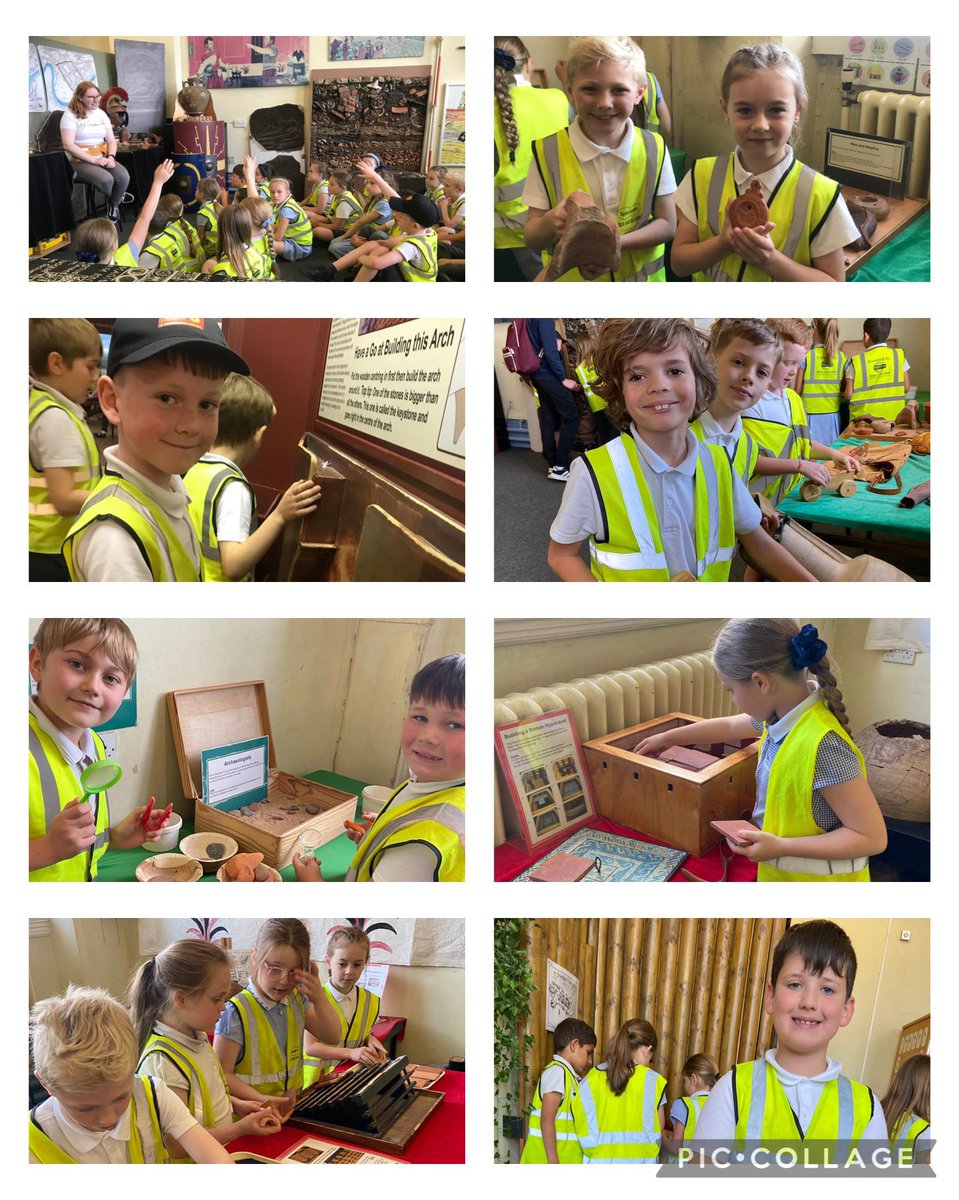 Year 3 have had the best time in ‘Dewa’ today! 🗡️ They walked through the streets like a Roman Army, explored lots of Roman artefacts, and fought a few Celts (or teachers)! 🛡️ What a fantastic day! 😁<a href="/BarntonMissR/">Miss Rutter</a> <a href="/BarntonMissC/">Miss Cooke</a>