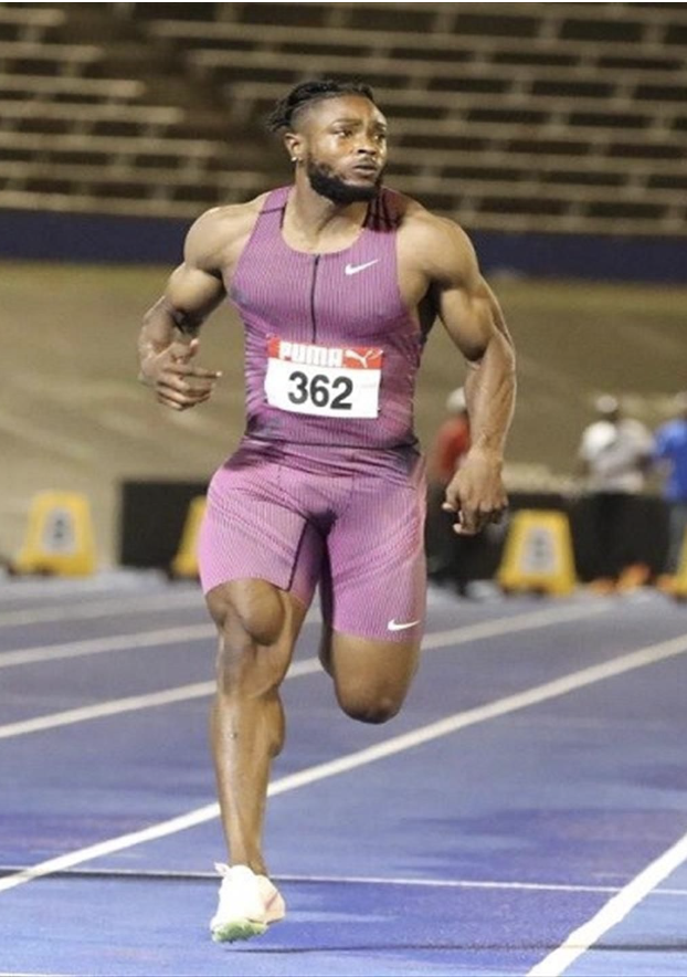 Well done to the 11 MVP Track &amp; Field Club athletes selected for the Paris Olympics. 7 ladies, 4 men, 3 countries 9 🇯🇲, 1🇧🇧 and 1🇧🇸. Five first time Olympians. Kishane Thompson, seen here, is one of the first timers.