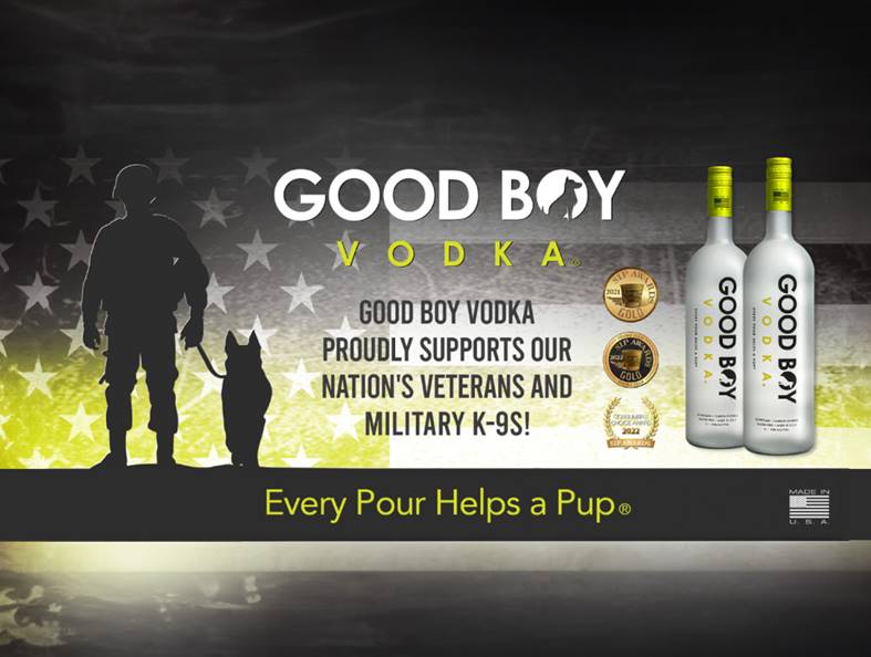 AtlanticBev's tweet image. Enjoy your summer with @goodboyvodka and help a pup!
.
.
.
#goodboyvodka #summer #vodka #EveryPourHelpsAPup #militarydogs #craftlantic