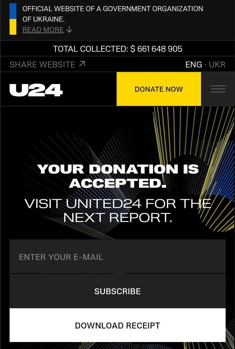 Oggi è il giorno giusto per donare all'Ucraina!
Today is the right day to donate to Ukraine!
Heute ist der richtige Tag, um der Ukraine zu spenden!