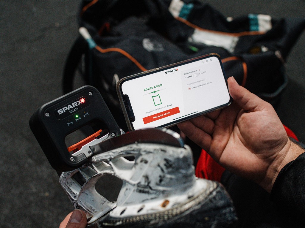 Sparxhockey's tweet image. Trust the process. With the Sparx Sharpener and BEAM, your edges will always be finely tuned to keep your game in good shape. #OwnYourEdge