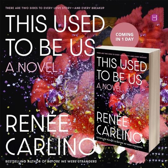 I cannot believe that THIS USED TO BE US is releasing TOMORROW!!! I am so excited for you all to get to know Dani and Alex the way I do!

Pre-order here! penguinrandomhouse.com/.../this-used-…