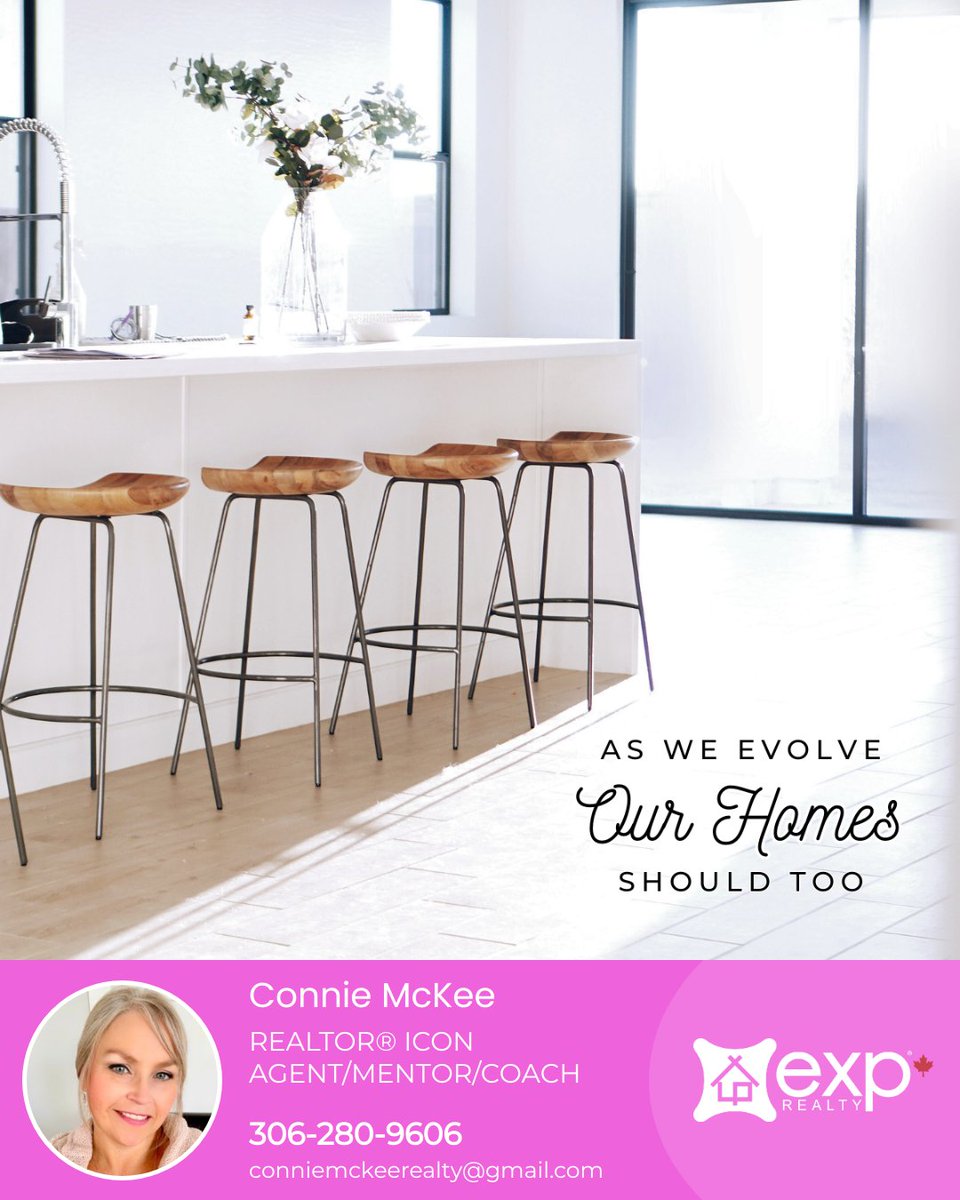 connie_mckee's tweet image. Just as we evolve and grow, so should our homes! 🏠

Embrace new opportunities and let your living space reflect your journey. 

#homeevolution #growthmindset #newopportunities #conniemckeerealty #saskatoonrealestate #expagent #expiconagent #saskatoonrealstate