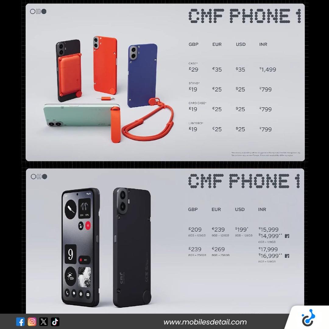mobilesdetail's tweet photo. Nothing's sub-brand CMF launched its first smartphone - CMF Phone 1 in India and Global
#nothing #cmf #cmfphone1 #cmfdesign #new #newlaunch #cmfphone1bynothing #NothingCmfPhone1 #mobilesdetail_official https://t.co/vlvXGuNcJF