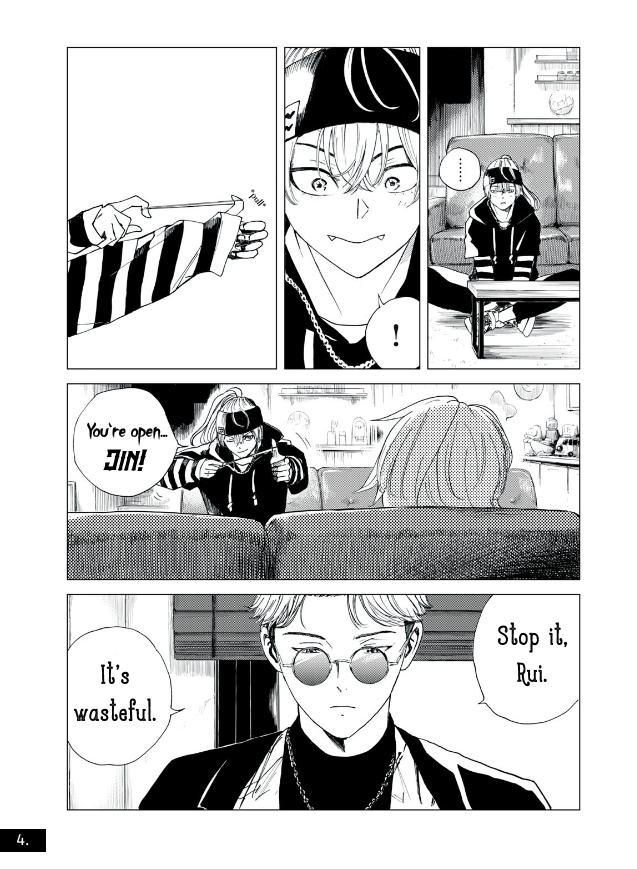 CH4MP4GNEG0LD's tweet photo. [Hundred Note Manga: Hawk Eyes] [ENG TL Preview]
===
First few pages of the Hawk Eyes manga Case 01: The Corpse Rises] as I work on it. 
(The original version will be linked in the replies, pls check that out if ya wish!) 
#hundrednote https://t.co/DeCBxYYCw6