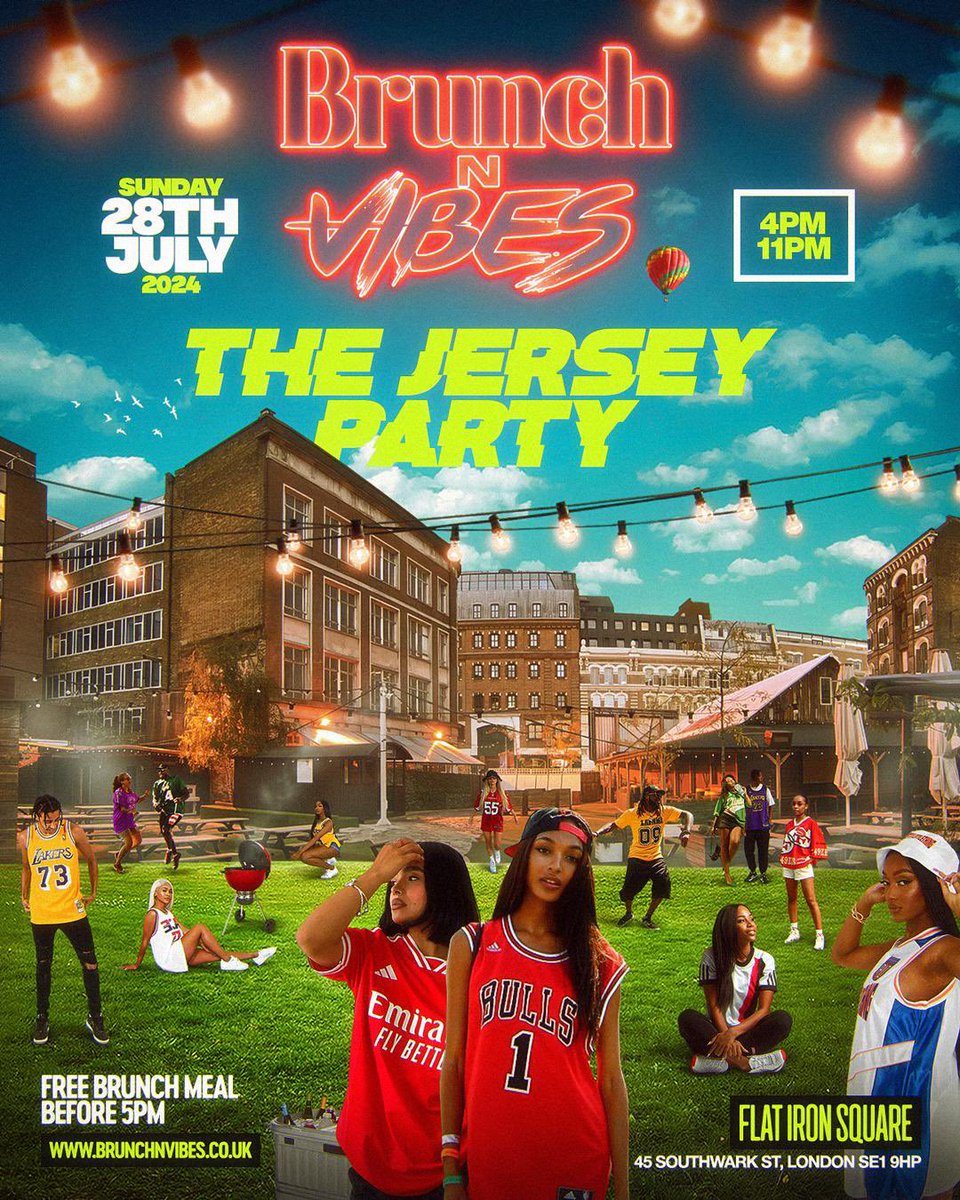 ob_ato's tweet photo. Brunch N Vibes - Jersey Party 🎉 

Sun 28th July 2024

Tickets - https://t.co/CqfGzMII2l https://t.co/A9lHe8J1SO