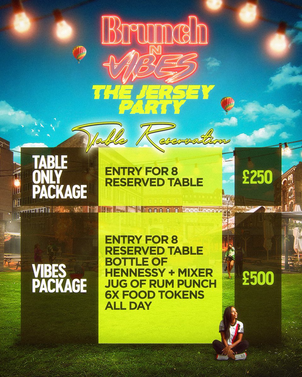 ob_ato's tweet photo. Brunch N Vibes - Jersey Party 🎉 

Sun 28th July 2024

Tickets - https://t.co/CqfGzMII2l https://t.co/A9lHe8J1SO