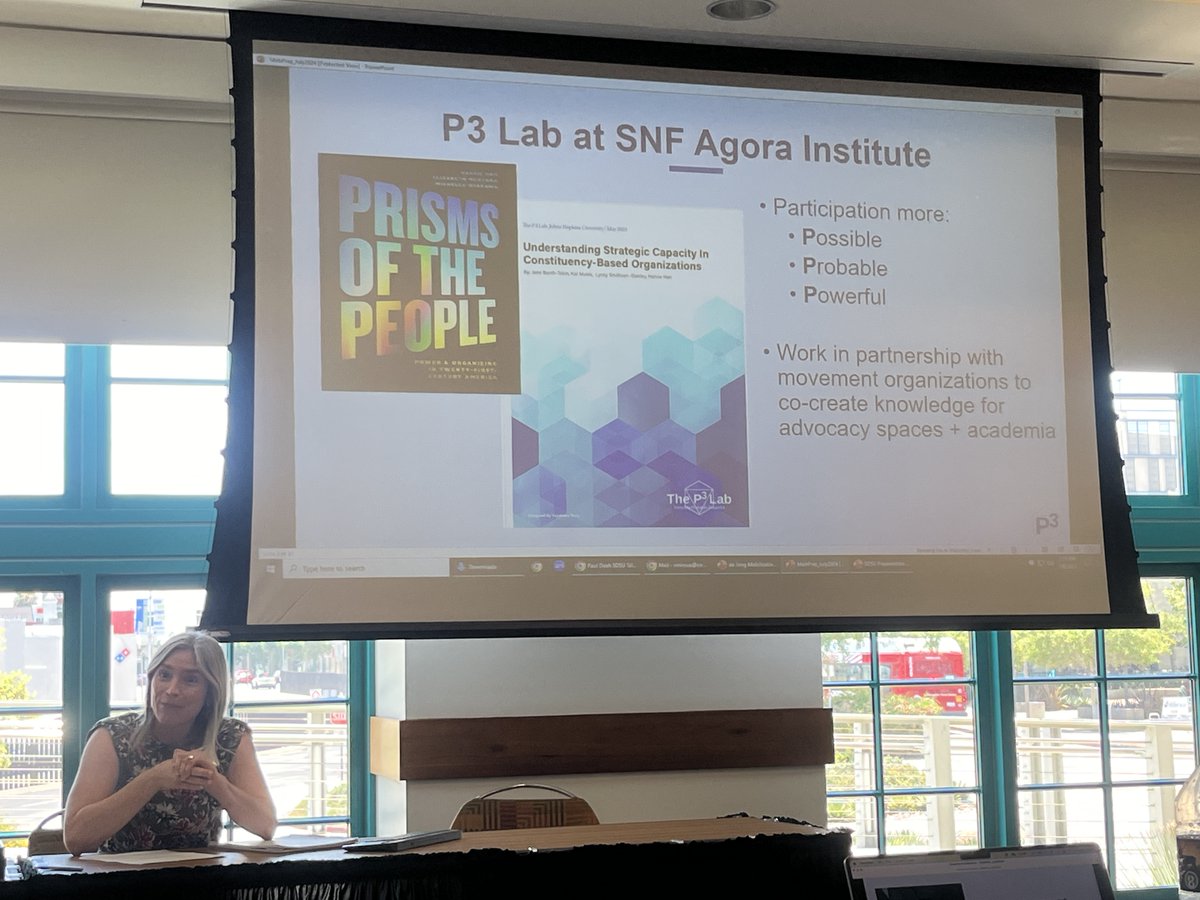 More from the organizational strategy panel

Lynsy Smithson-Stanley (JHU/SNF Agora) on designing resilient coalitions in the climate movement.