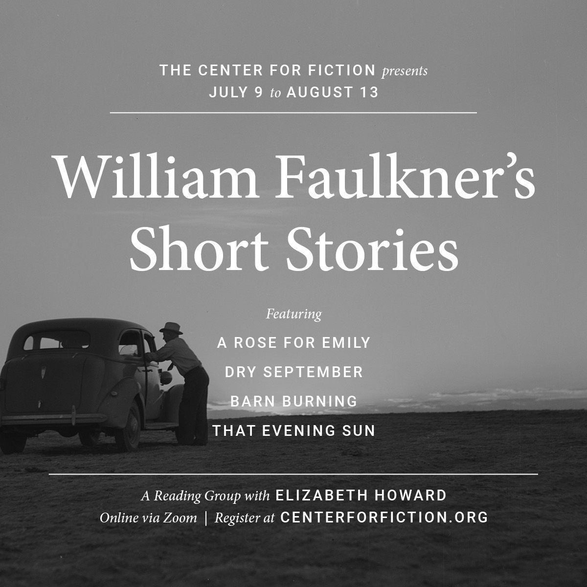 Join upcoming Faulkner Conference speaker Elizabeth Howard for a guided read and discussion of the works of one of the South's most renowned authors.

Register here: buff.ly/4bxL7wB