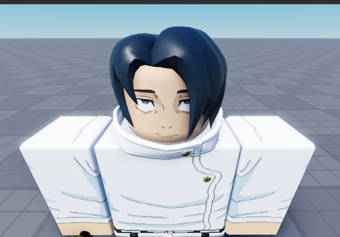 Yuta Okkotsu Hair 
(Random Model Found In Studio)
#blender #robloxstudio #RobloxDevs #ROBLOX