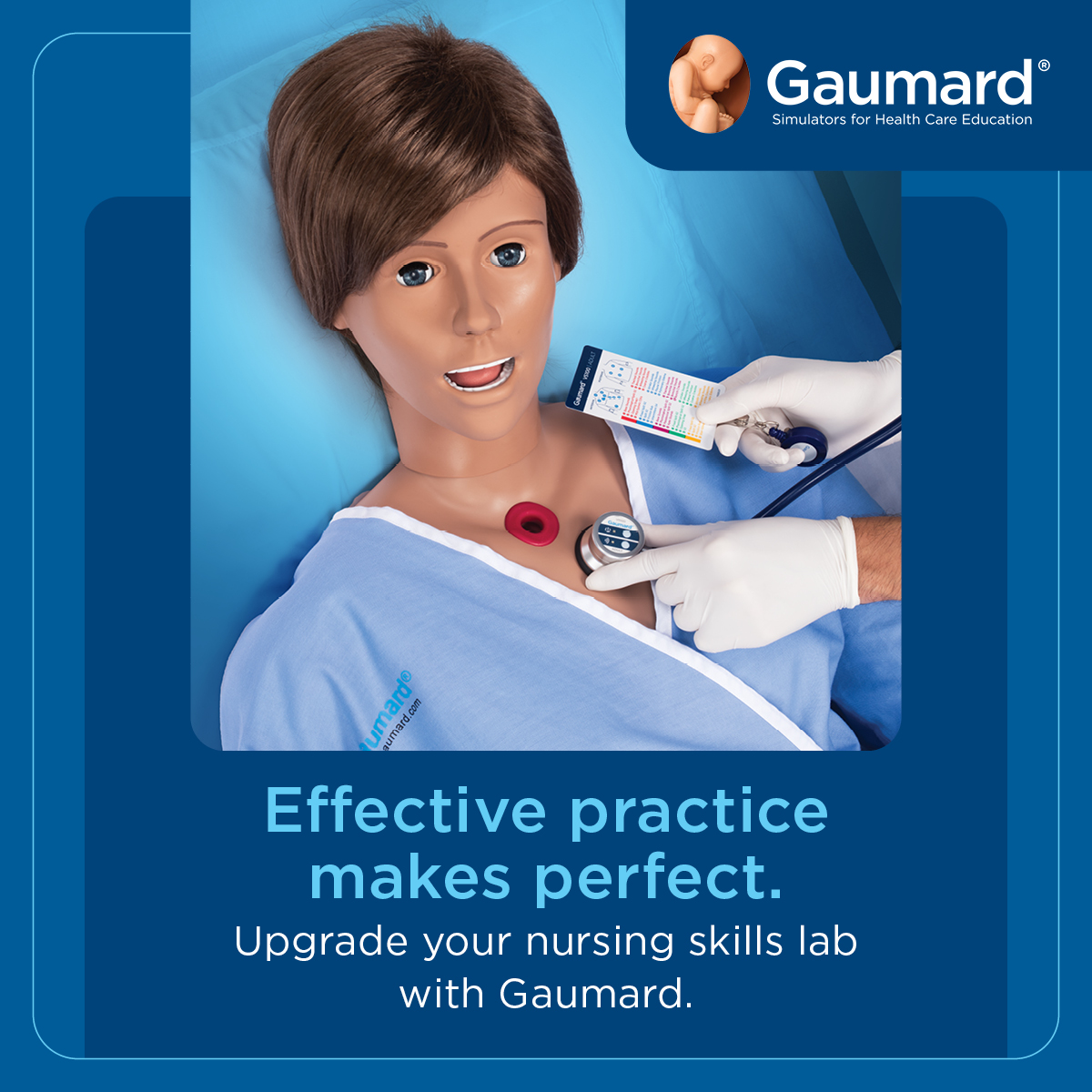 Bridge the gap between didactic and experiential learning. Gaumard simulators offer hands-on training in essential nursing skills to help transition providers to the  real world. Enhance your nursing education with Gaumard today!

Browse our solutions: gaumard.com/gaumard-produc…