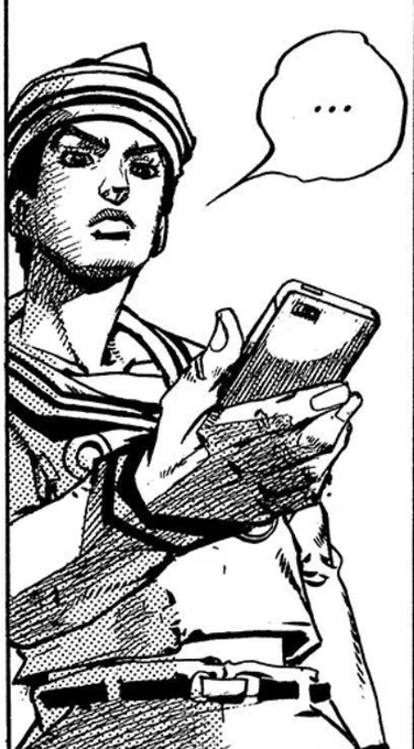 What did Josuke see?