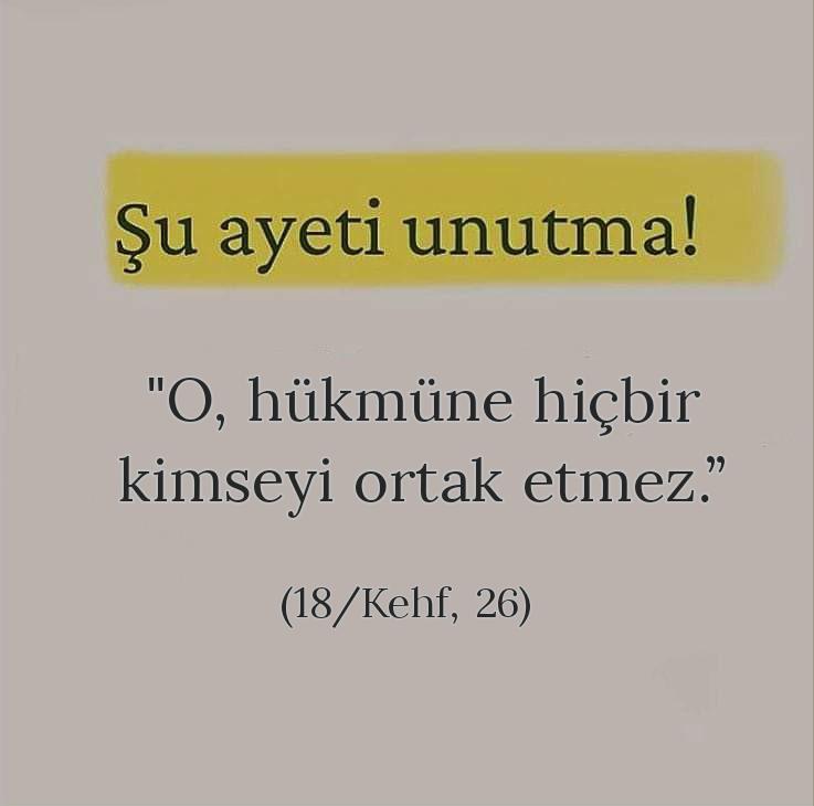 _AyetHadis's tweet photo. (18/Kehf, 26) https://t.co/5dtxL3rvMI