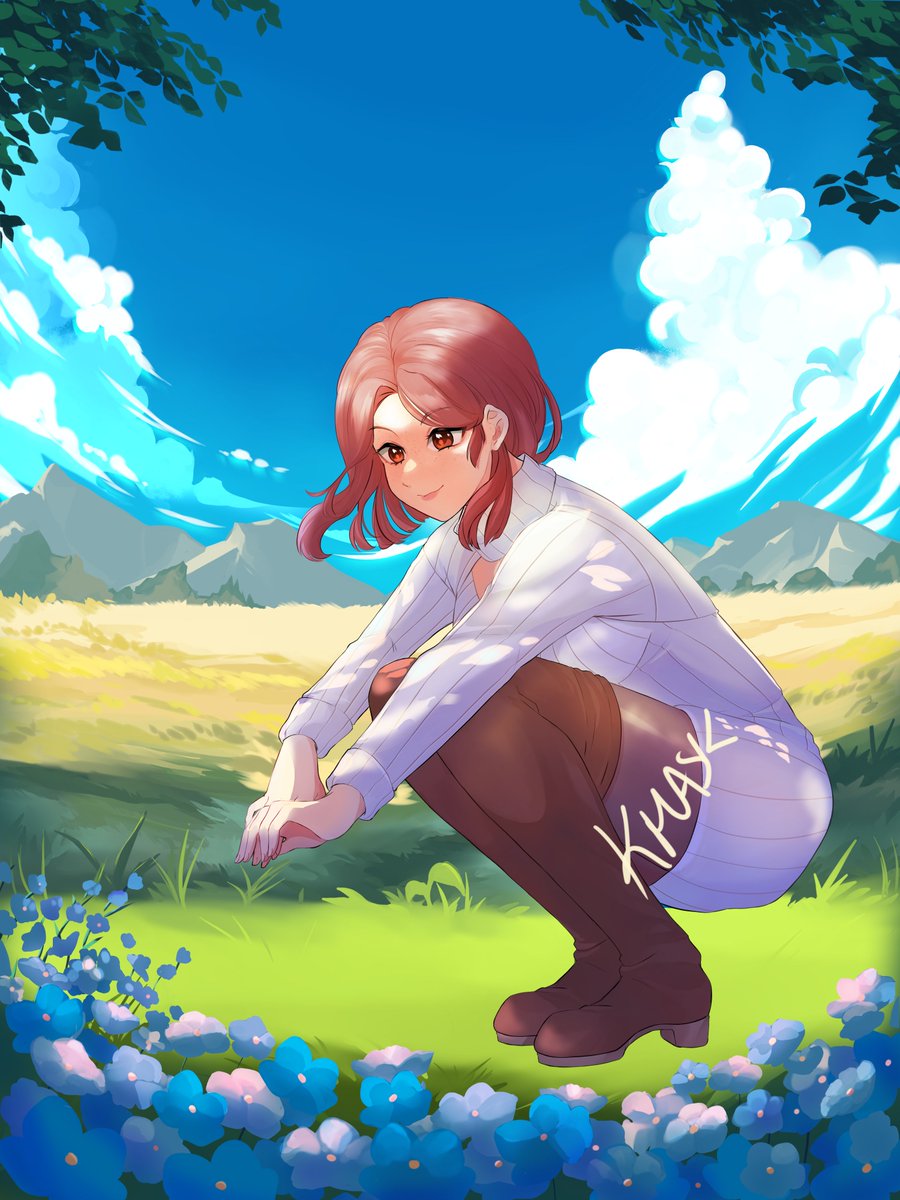 Getting better at drawing backgrounds ^^!
#VGenComm