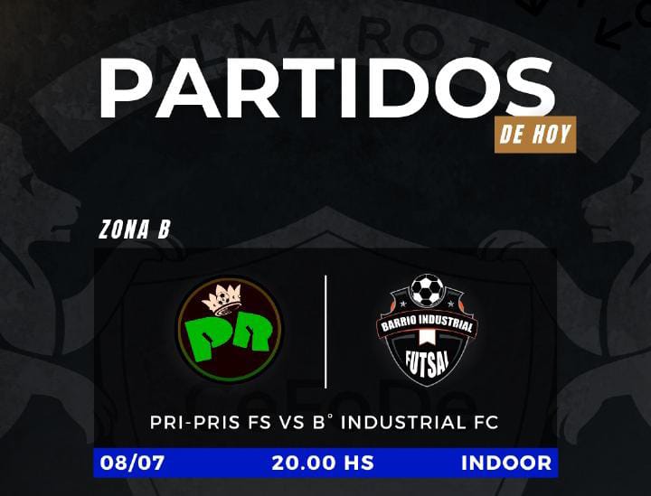 Tras la derrota de la última fecha. El equipo vuelve a la carga para remontar el mal inicio de campeonato.
📌 Complejo Bs.As
⏱️20:00hs

#GoPriPris