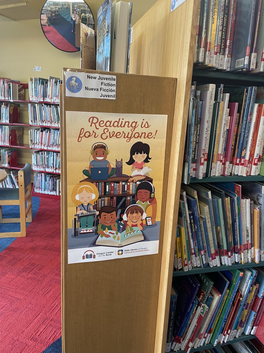 statelibraryor's tweet image. Our State Librarian stopped in at Driftwood Library last month. With this heat wave we would all sure love to take a trip back to Lincoln City.

#oregonlibraries #SLO #SLO40daysAroundOregon