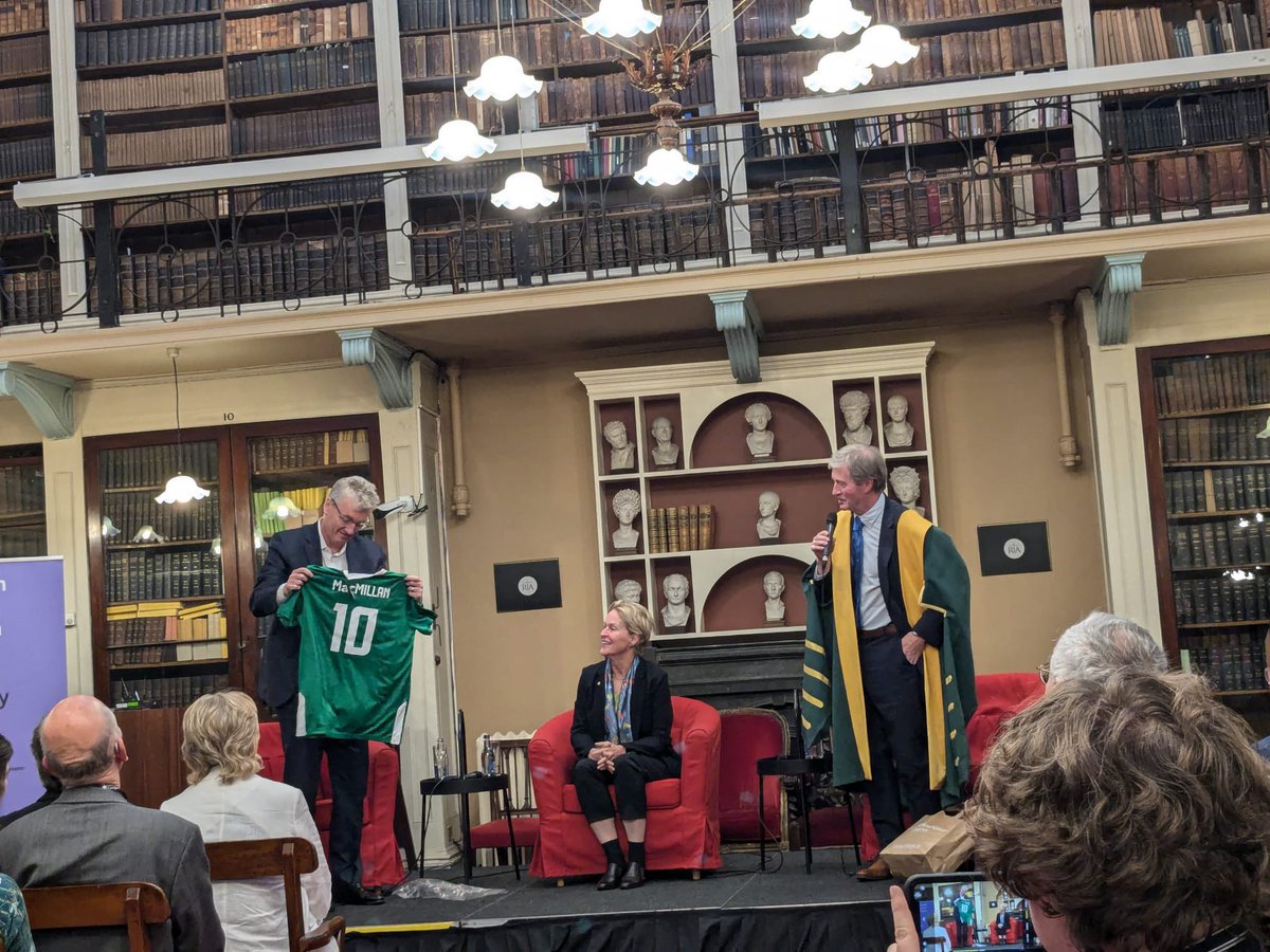 Guiry Group (@guirygroupucd) on Twitter photo Enjoyed a lovely evening <a href="/RIAdawson/">Royal Irish Academy</a> in conversation with Nobel Laureates Profs <a href="/francesarnold/">Frances Arnold</a> & <a href="/dmac68/">David MacMillan</a> led by Pat, who presented each with a sliotar & personalised Irish jerseys ☘️
<a href="/RoySocChem/">Royal Society of Chemistry</a> <a href="/EuChemS_Congres/">10th EuChemS Chemistry Congress</a> #ECC9 Enjoyed a lovely evening <a href="/RIAdawson/">Royal Irish Academy</a> in conversation with Nobel Laureates Profs <a href="/francesarnold/">Frances Arnold</a> & <a href="/dmac68/">David MacMillan</a> led by Pat, who presented each with a sliotar & personalised Irish jerseys ☘️
<a href="/RoySocChem/">Royal Society of Chemistry</a> <a href="/EuChemS_Congres/">10th EuChemS Chemistry Congress</a> #ECC9