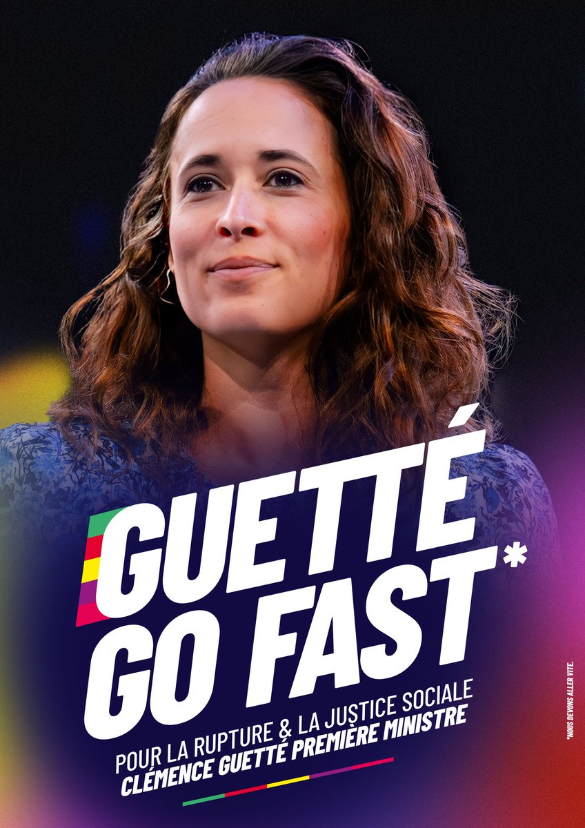 🔴 🇫🇷 ALERTE - La Barricade lance sa campagne pour que CLÉMENCE GUETTÉ devienne PREMIÈRE MINISTRE !

Pour appliquer le programme du NFP sans aucune ambiguïté ! ✊️