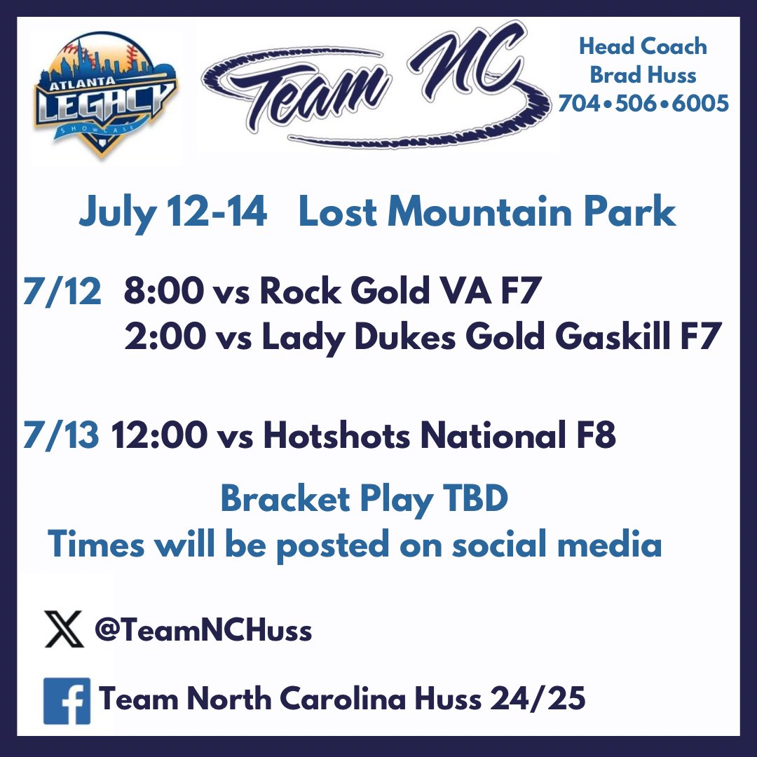 Team North Carolina Huss tweet media