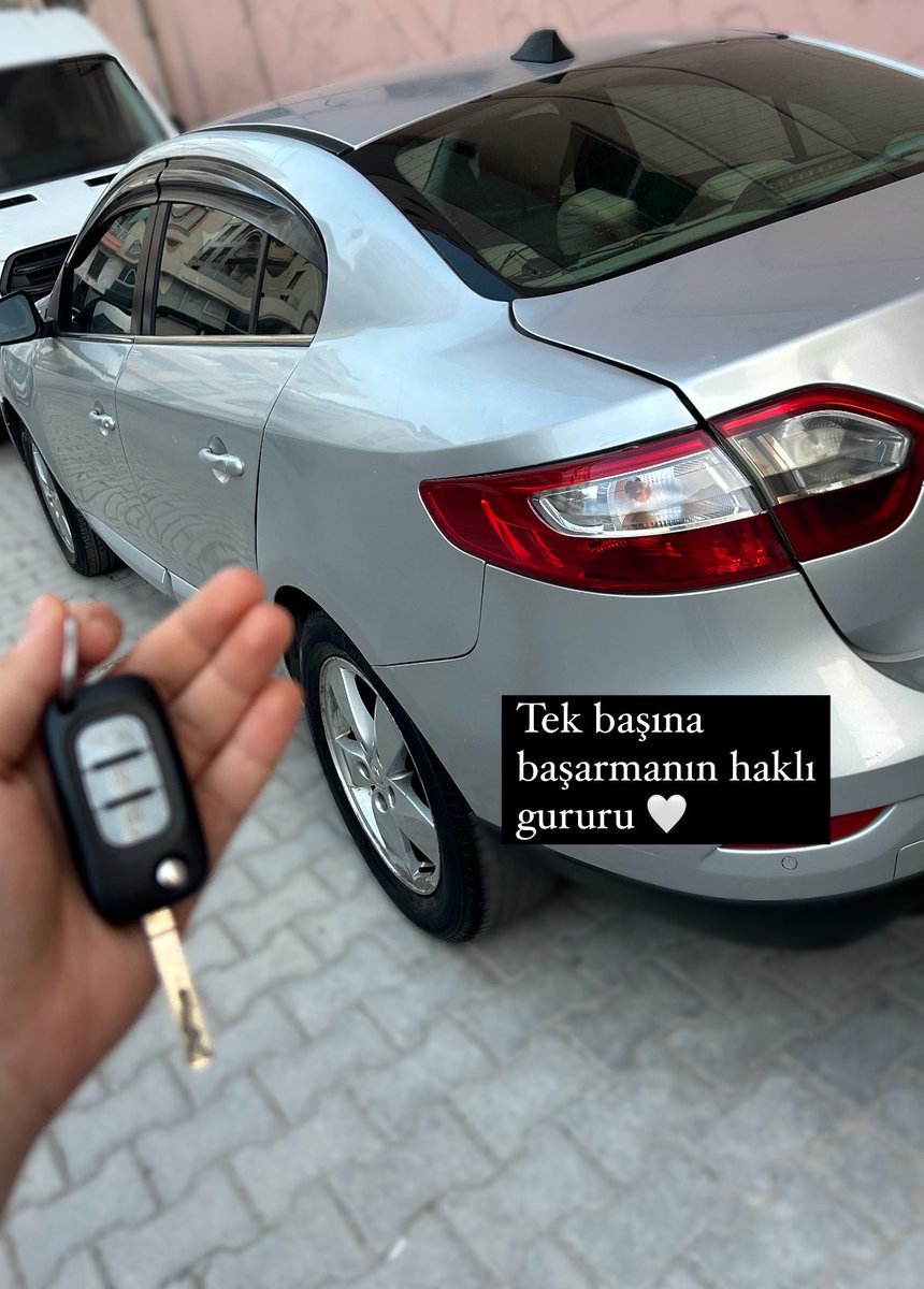 İlk araba alındı. 🥲