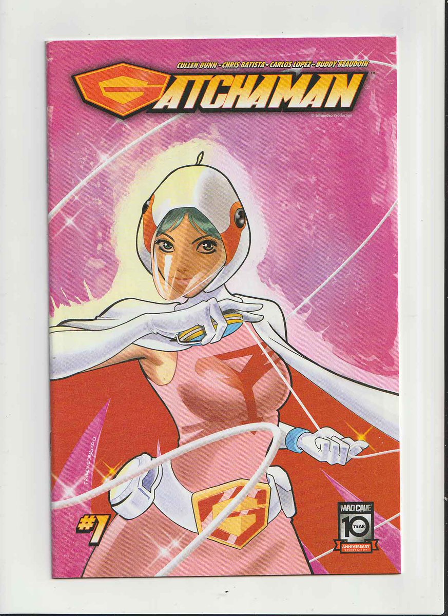 MakeMyComicRare's tweet image. #Gatchaman #1 (2024) 1:10 Francine Delgado Jun The Swan Solo Variant The triumphant return of Gatchaman, the iconic Japanese animated franchise of five-members, known to Western audiences as Battle of the Planets! rarecomicbooks.fashionablewebs.com/Gatchaman.html #MadCaveComics #Madcave #RareComics #IDW