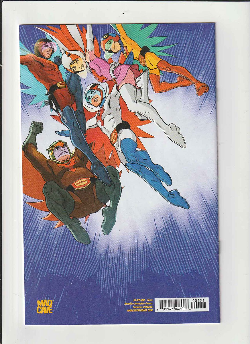 MakeMyComicRare's tweet image. #Gatchaman #1 (2024) 1:10 Francine Delgado Jun The Swan Solo Variant The triumphant return of Gatchaman, the iconic Japanese animated franchise of five-members, known to Western audiences as Battle of the Planets! rarecomicbooks.fashionablewebs.com/Gatchaman.html #MadCaveComics #Madcave #RareComics #IDW