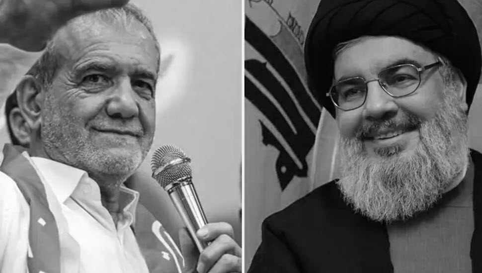 khodesepid's tweet image. عروسک خیمه شب بازی جمهوری اسلامی داره خودش رو نشون میده
نامه پزشکیان به حسن نصرالله و اعلام حمایت از گروه های تروریستی
#مهسا_امينی‌‌ 
#پزشکیان 
#سیرک_انتخابات