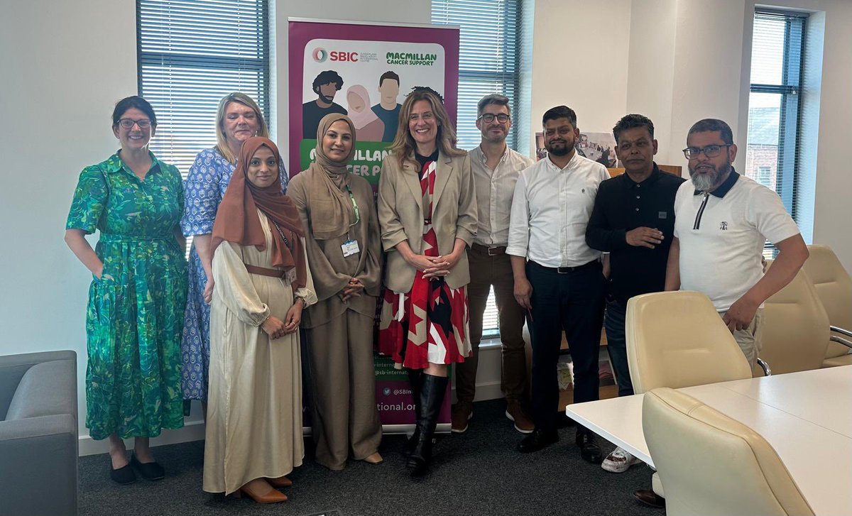gemmapeters's tweet image. Last stop today at Sunderland Bangladeshi International Centre who we’ve partnered with since 2022 to identify and overcome barriers and challenges faced by the community the centre serves in accessing timely and appropriate cancer care
