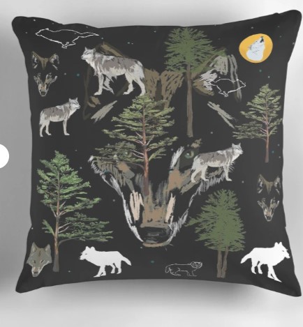 Manitarka's tweet photo. #wolf #wolves #graywolf #naturelovers #animals #woodland #nature #wildlife #bags #tote #socks #t-shirt #pillow #bathmath #framedart #prints #Redbubble #findagift #Manitarkhttps://www.redbubble.com/i/throw-pillow/Wolves-by-Manitarka/57082800.5X2YF https://t.co/7v3wKx64XX