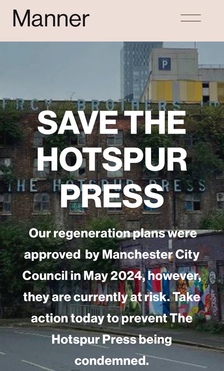 eamonncanniffe's tweet photo. #fakenews alert - this plea from the developer is misleading because it’s voluntary groups such as @SAVEBrit who are actually trying to protect the survival of this example of Manchester’s pioneering industrial heritage https://t.co/GCIrwgoyHW https://t.co/ZeuratPWpn