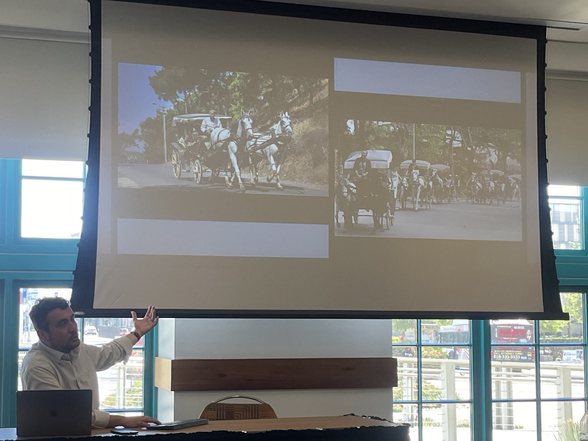 Final organizational strategies panelist:

Barak Kesgin (Istanbul Beykent) on waves of activism in the animal rights movement in Turkey.