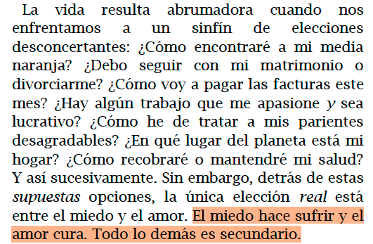jdesachy's tweet image. El miedo hace sufrir y el amor cura. Todo lo demás es secundario.  - Alan Cohen. 🙏