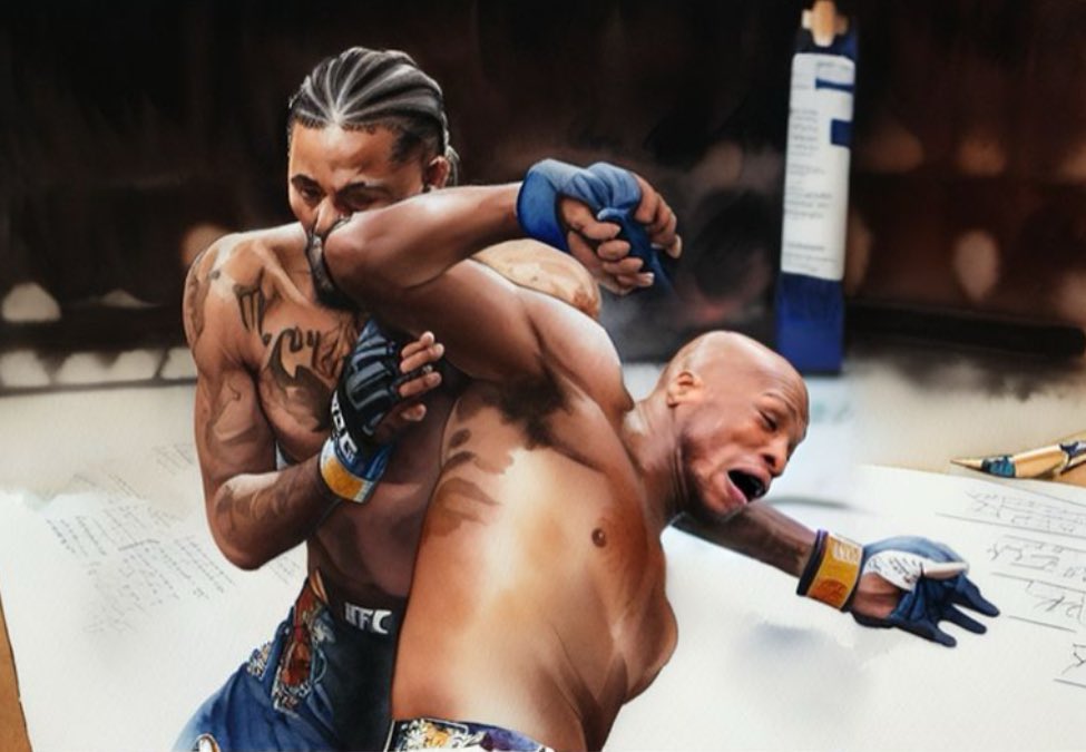 TheMMAGuy222's tweet photo. Best moment from each card this year #MMATwitter #UFC #MMA https://t.co/VaNgOqENL6