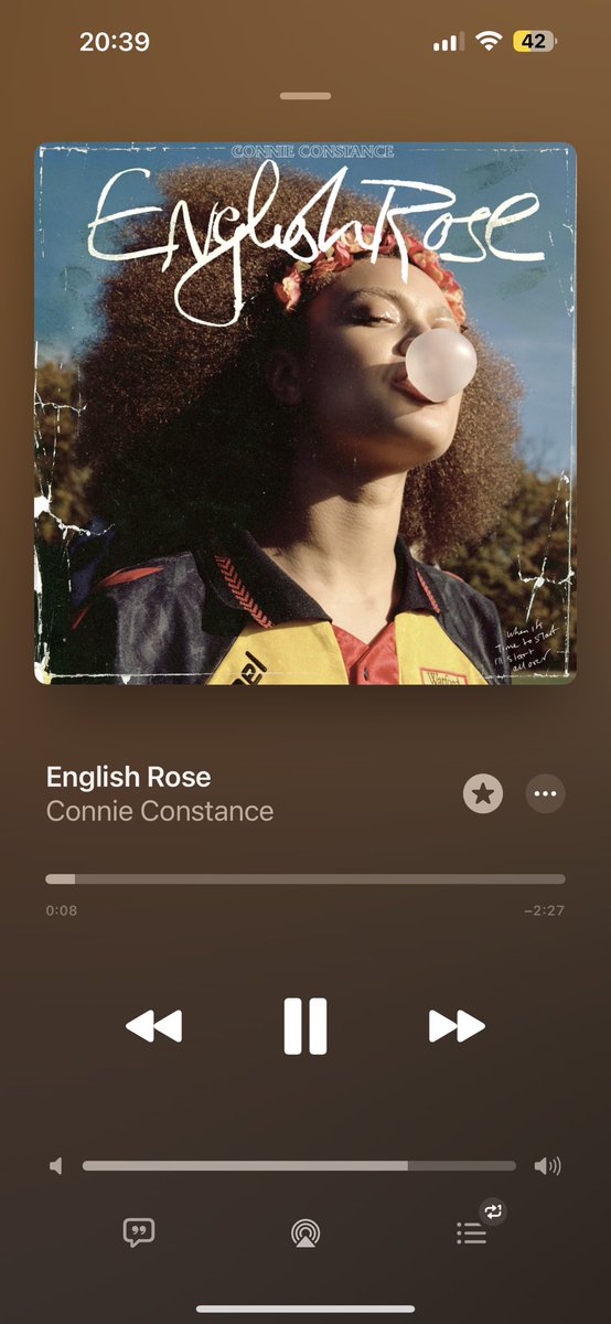 ItsJimmyJimbob's tweet photo. @SkySportsF1 had @Itsconniesworld on the opening credits for the British Grand Prix with English Rose - I’m obsessed, been on repeat since! What a voice! What a track! 👍🏻👍🏻

#EnglishRose #BritishGrandPrix #SkySportsF1 https://t.co/9HhRXd775R