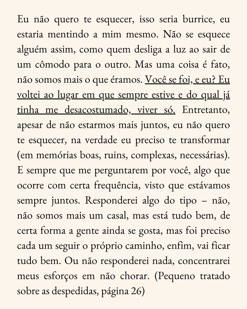 eu estaria mentindo a mim mesmo