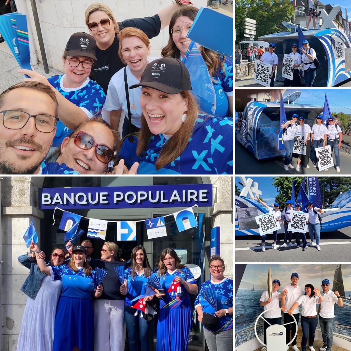 Très chouette relais de la flamme dans le Loir et Cher aujourd’hui pour la <a href="/BanquePopulaire/">Banque Populaire</a> Val de France 🔥