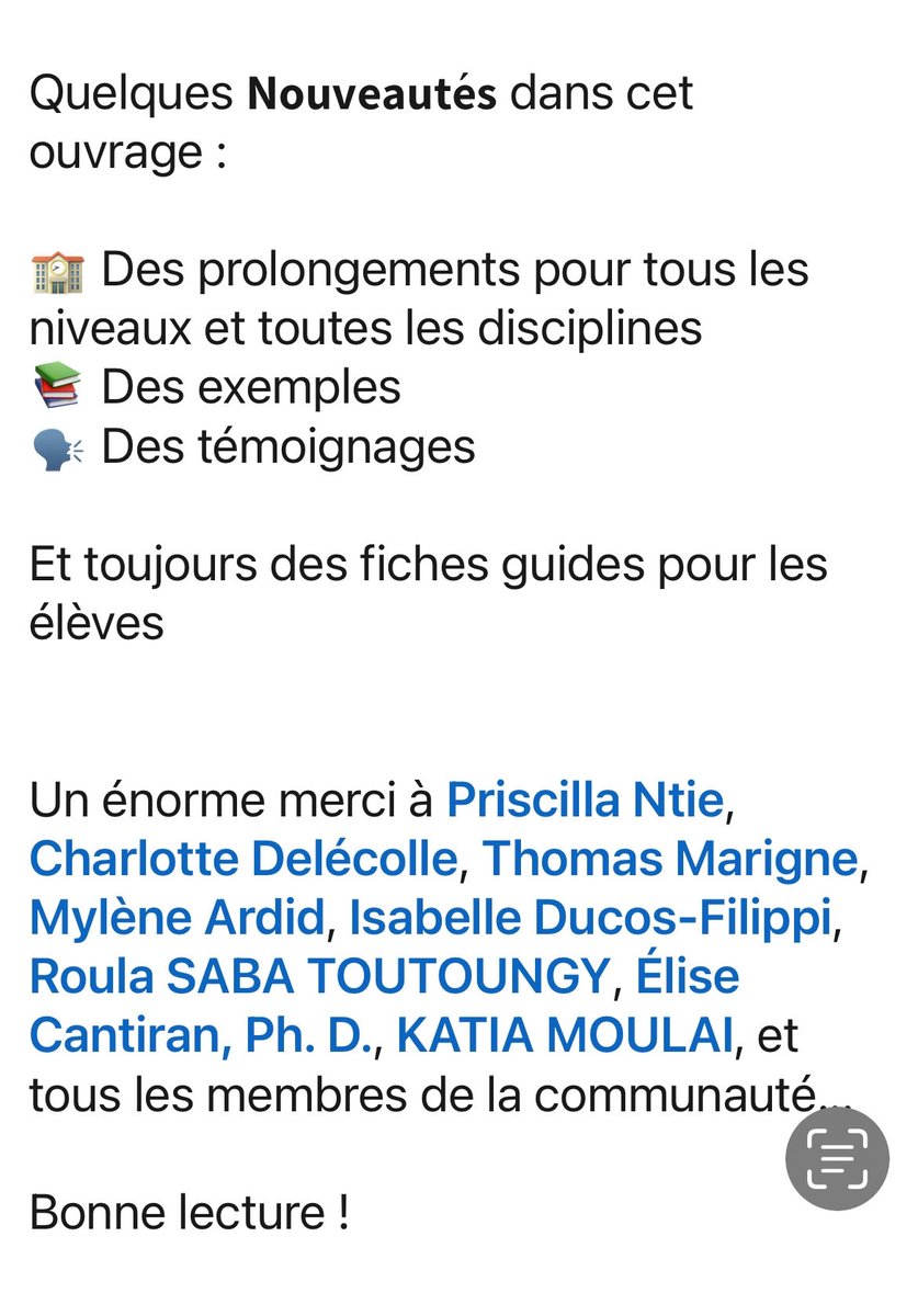 Mine d’or ⭐️

Et si vous enseigniez à vos é de puissantes  stratégies pour apprendre et comprendre, venues de ⁦<a href="/Harvard/">Harvard University</a>⁩ ? 

⁦<a href="/Juliehig/">Julie.H</a>⁩ ⁦<a href="/catcat_boucher/">catherine boucher</a> nous ⁩ offrent en téléchargement GRATUIT le livre #2 des routines de classe 🙏🙏🙏

routines-de-pensee.com/le-livre