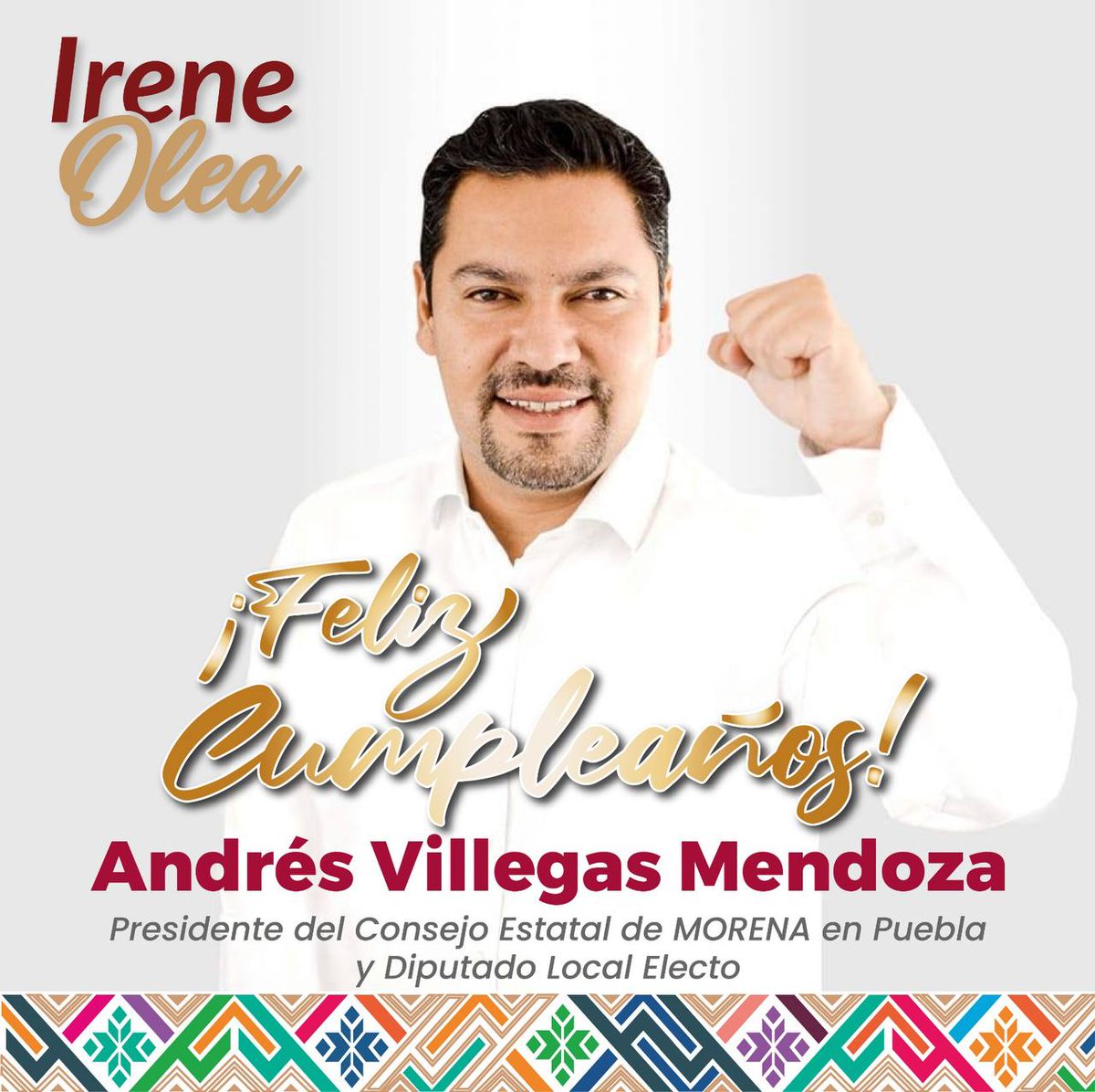 Felicito a mi amigo <a href="/A_Villegas_Men/">Andres Villegas Mendoza</a> con motivo de su cumpleaños. ¡Que pases un día lleno de alegrías y felicidad! 🎂