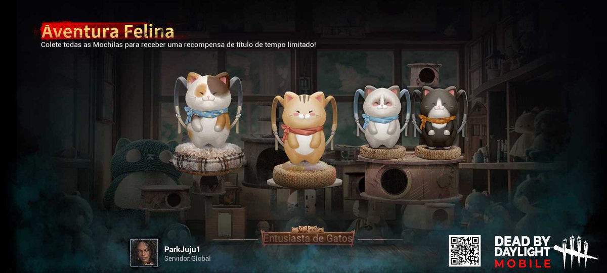 Juntem-se comigo na Névoa, novos e antigos amigos! Vamos concluir tarefas para obter a Mochila Felina! Meu código de convite é:X3MnxhnvbuT3Z9_y4b5775
dbdena.onelink.me/N1jy/15hjpfus