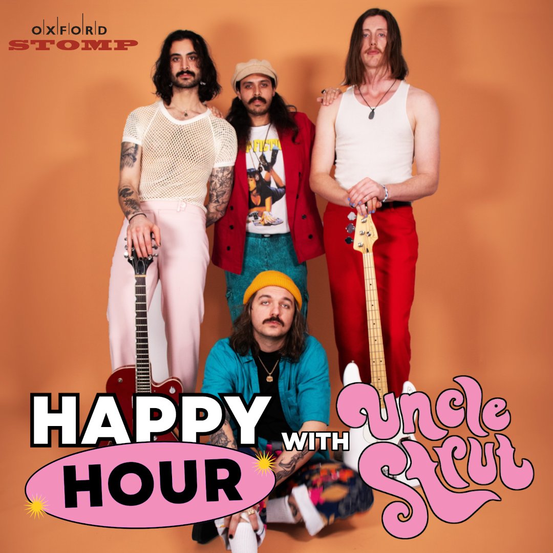 Vancouver’s up and coming alternative rock band,
<a href="/unclestrut/">Uncle Strut</a> will be kicking off the 2024 Oxford STOMP on July 12th at Prince's Island Park!  

Come early &amp; join us for “HAPPY HOUR with UNCLE STRUT”, &amp; enjoy $1.00 off drink specials from 3:00PM – 4:00PM. (Gates open at 3pm)