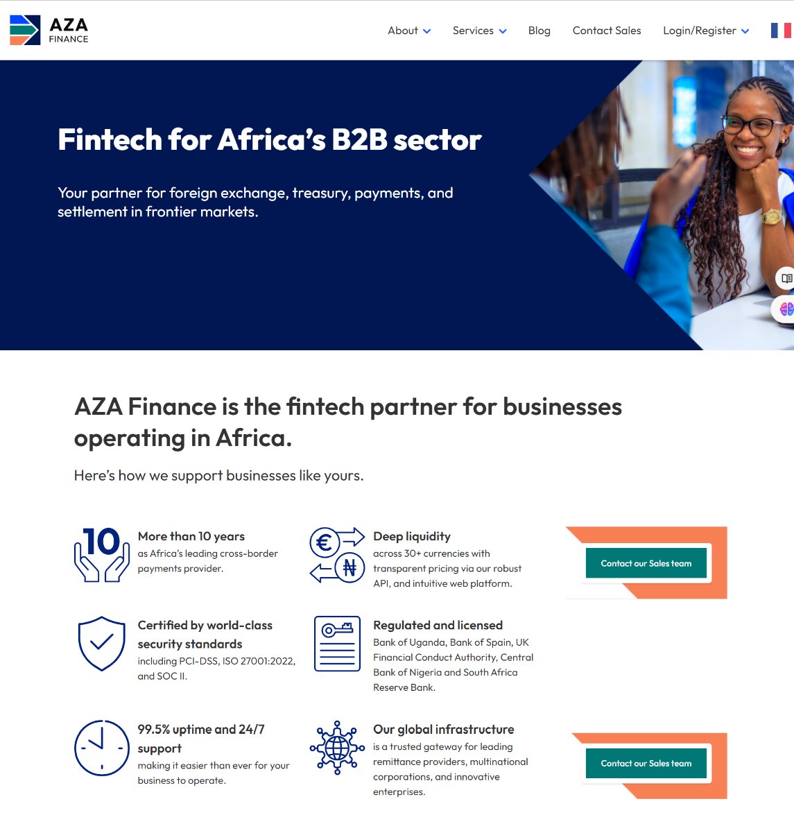 Ui_meesha's tweet image. Hey everyone, I recently stumbled upon a website (@aza_africa ) while working on a fintech project and thought it would be interesting to redesign the hero section. Here are the changes I made and why:

A Thread🧵
