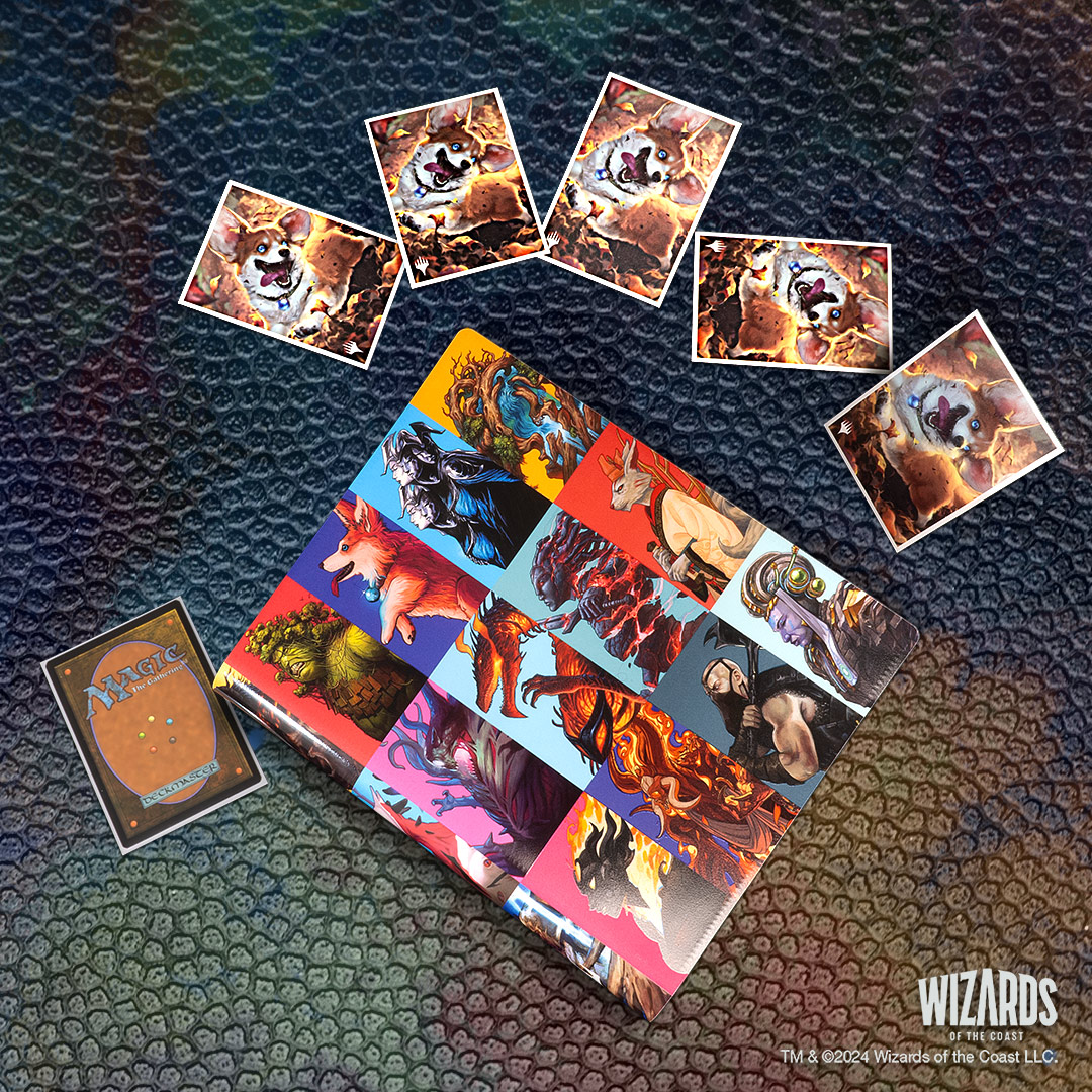 Corgi art?  On APEX sleeves?  Say no more!  We'll take ten packs,  please!   Stock up on the latest Modern Horizons III accessories before  they scamper away, including