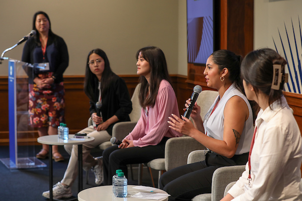 USCCFoundation's tweet image. @UCSanDiego students Madison, Leah, Kate, and Nayeli utilized design thinking and web development skills to simplify the film permitting process in their area. #EPICLearning