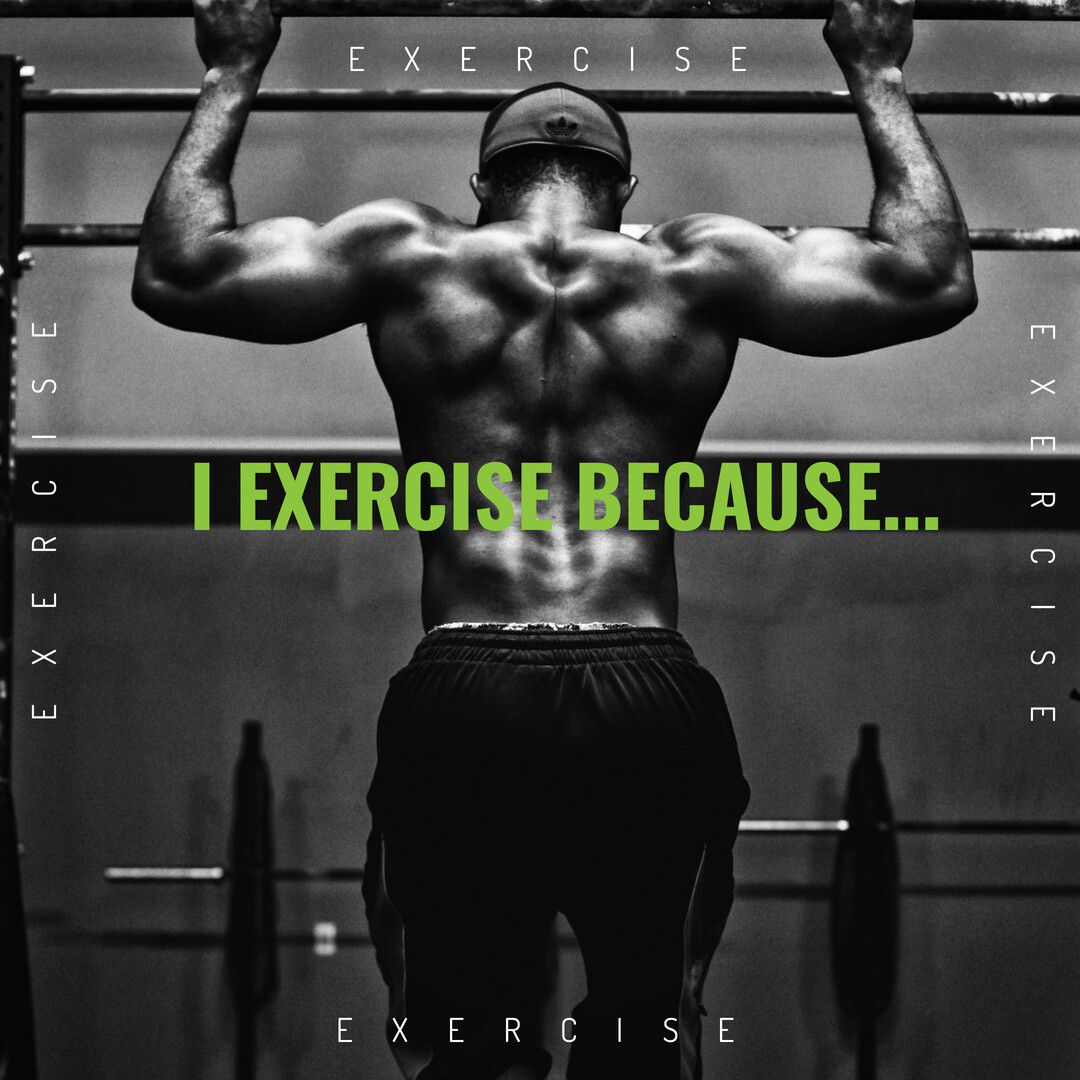 I Want:
To get stronger ✅
To look and feel better ✅
To live longer ✅
To live my best life ✅
To become the best version of myself ✅

Let us know your reason - drop them in the comments🔽